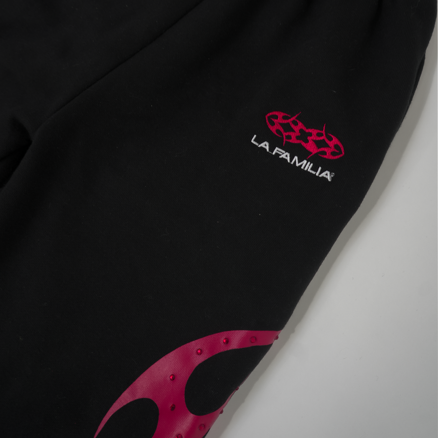 LAFAMILIA ICON FLARES - Black/Red