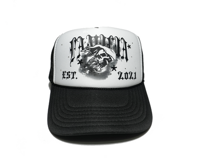 Reaper Trucker Hat - Black