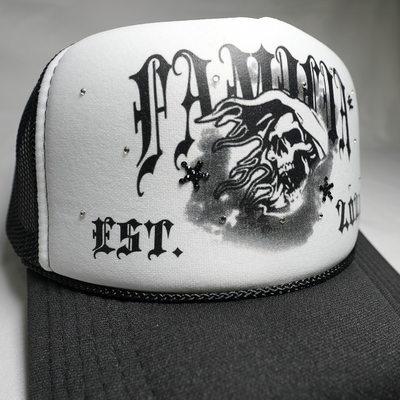 Reaper Trucker Hat - Black