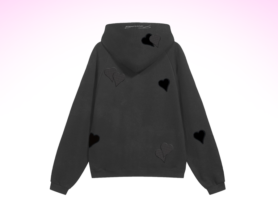 Lafamilia Valentines Sweater - Slate Gray