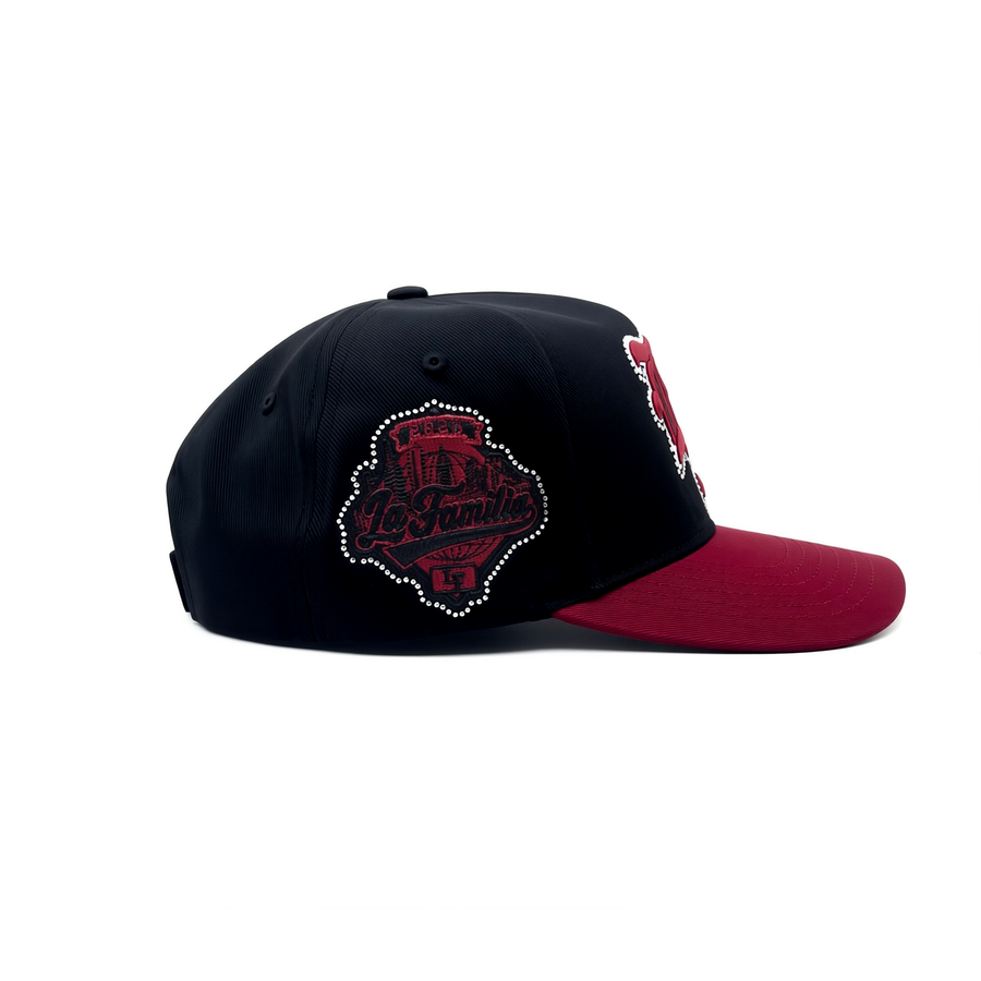 LAFAMILIA 5 YEAR CLASSIC HAT - BURGUNDY
