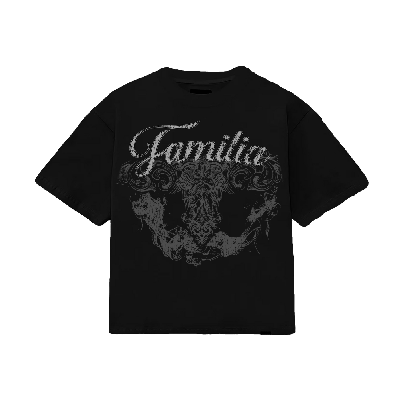 LAFAMILIA GRAPHIC T-SHIRT - Black / Gray