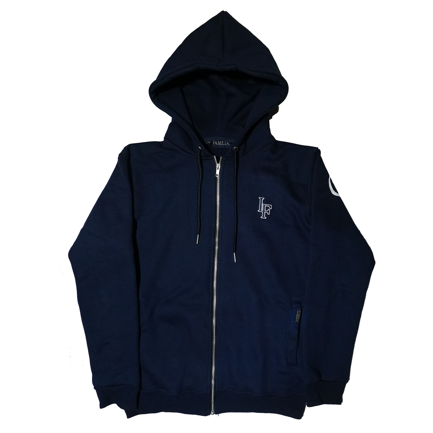 LF Classic Navy Blue Zip Up Hoodie