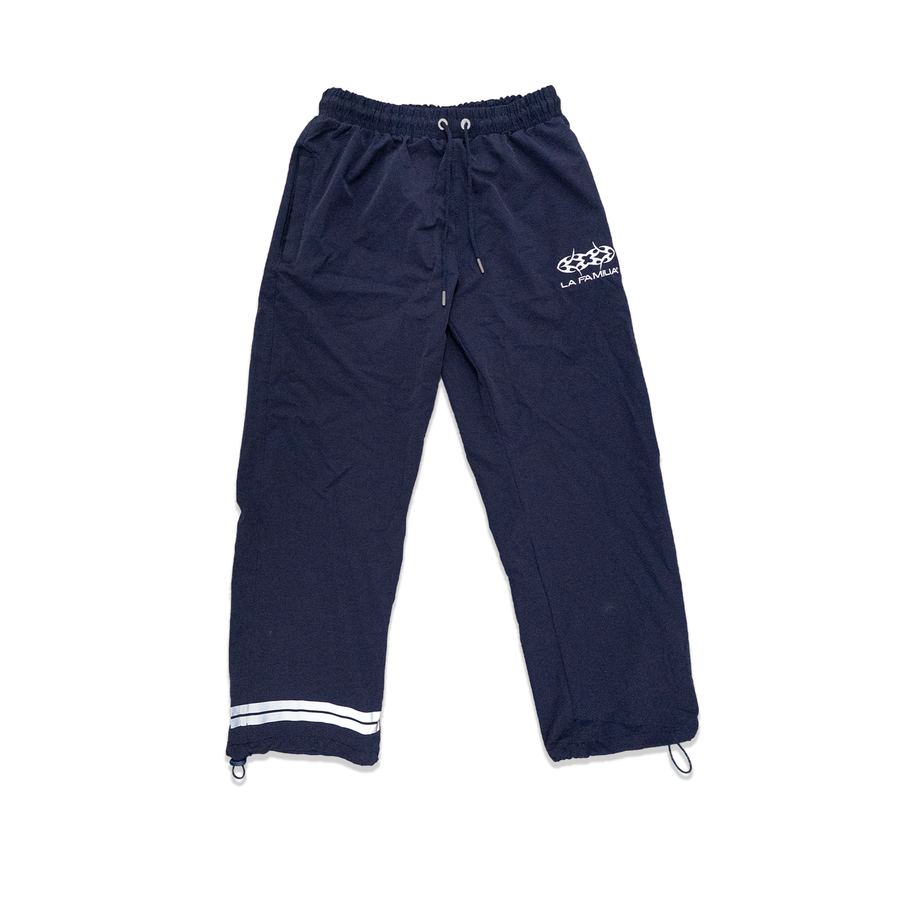 LAFAMILIA NYLON PANTS - NAVY BLUE