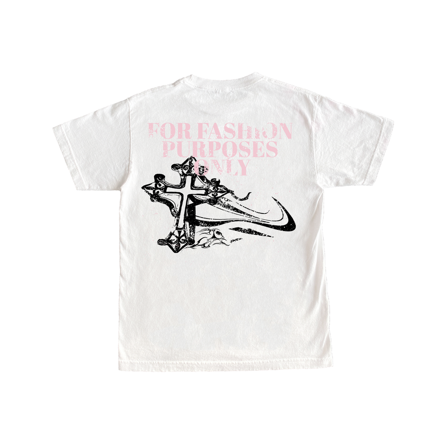 LAFAMILIA Shooting Cross Shirt - White