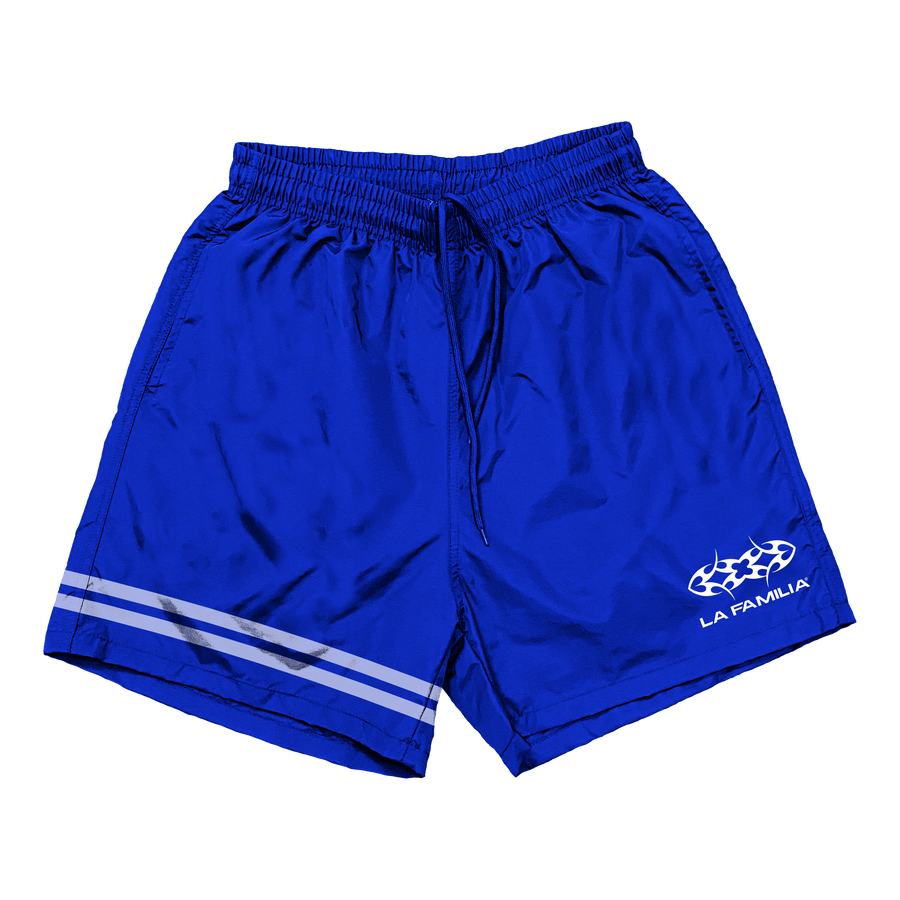 LAFAMILIA NYLON SHORTS - ROYAL BLUE