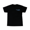 LAFAMILIA Shooting Cross Glitter Shirt - Black