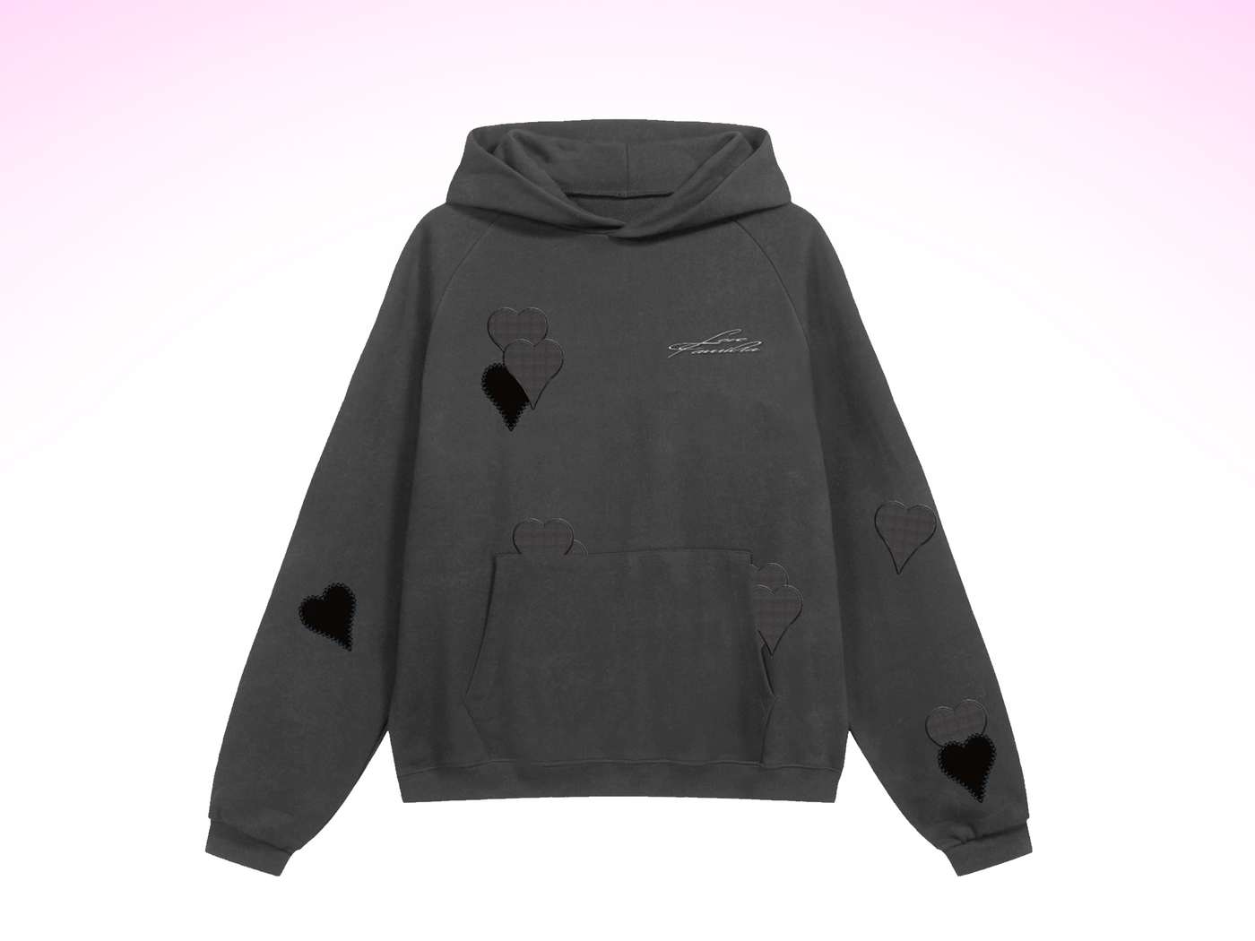 Love Familia Sweater - Slate Gray