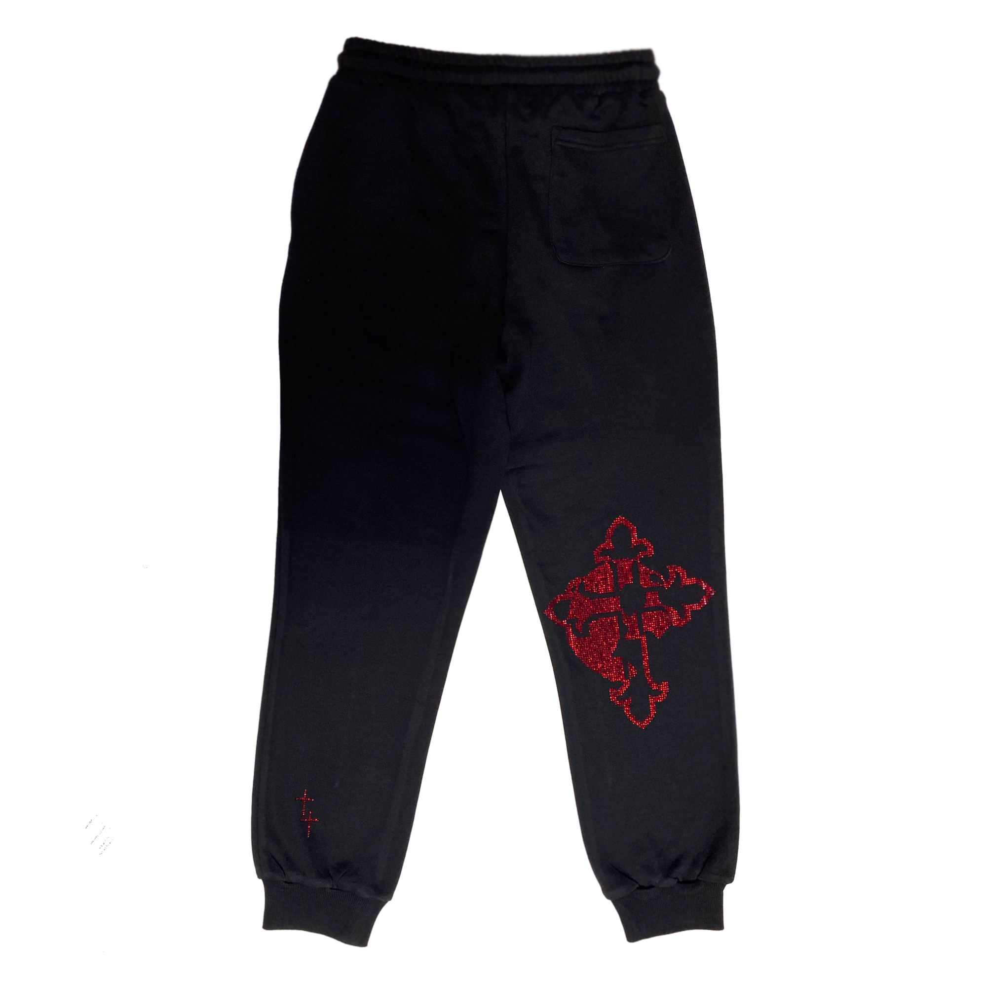 Red and black outlet sweats